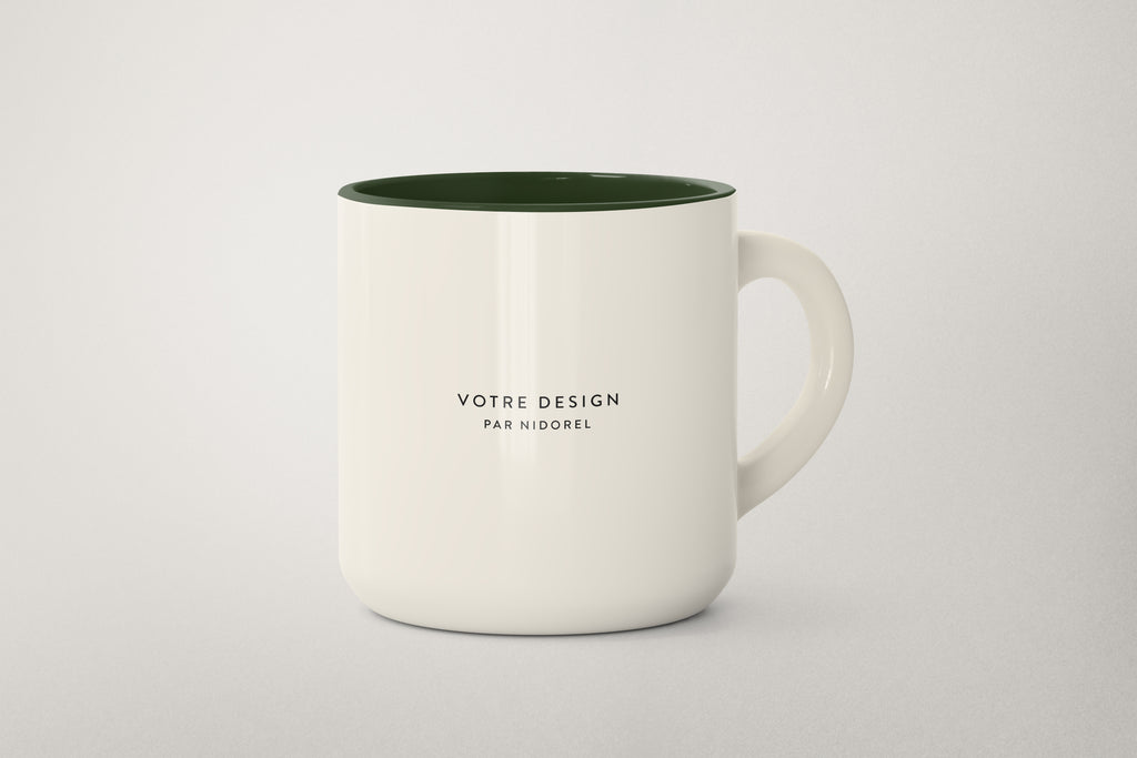 Mug Blanc Brillant - Nidorel