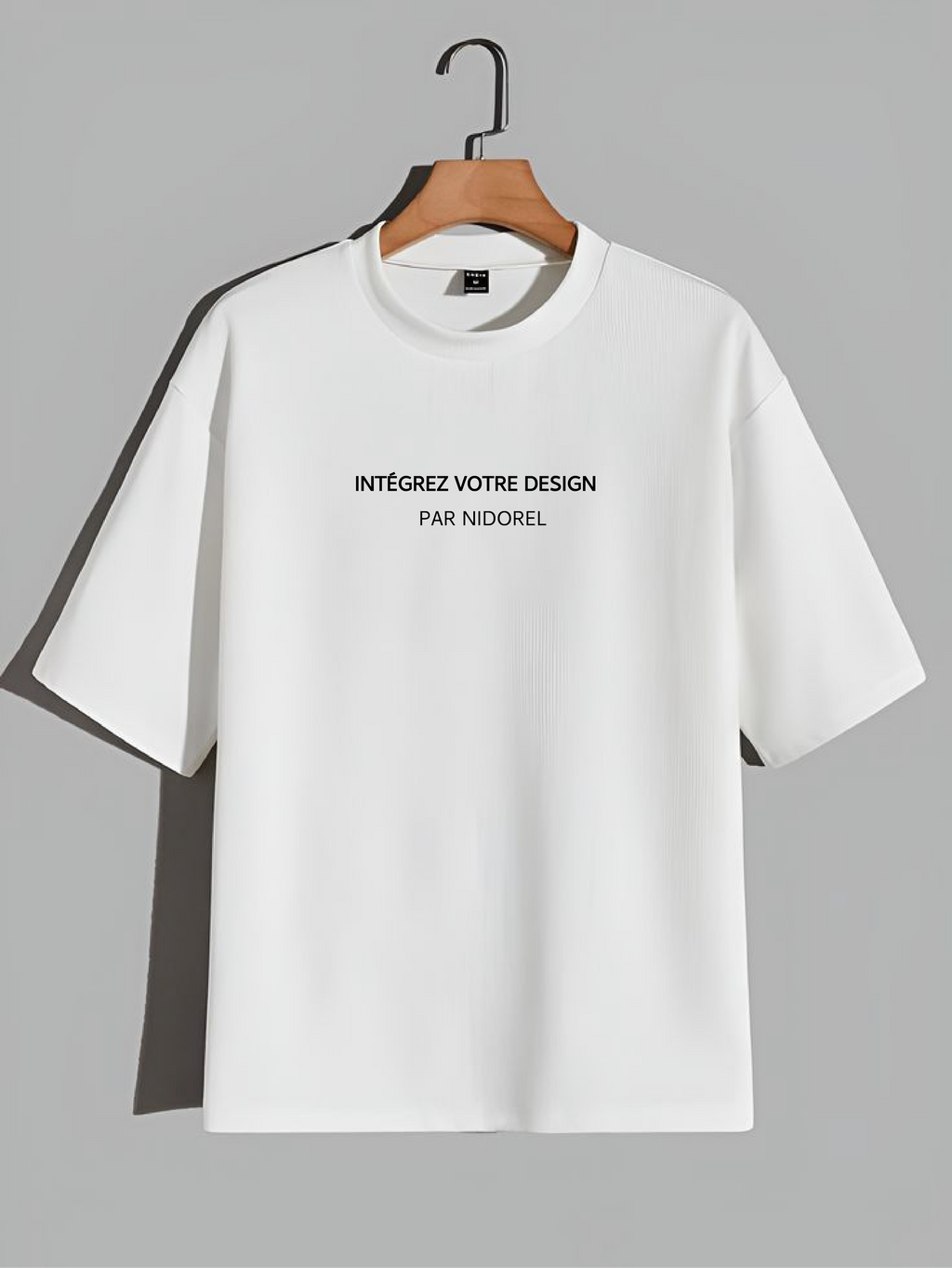 T-shirt lourd oversized - Nidorel