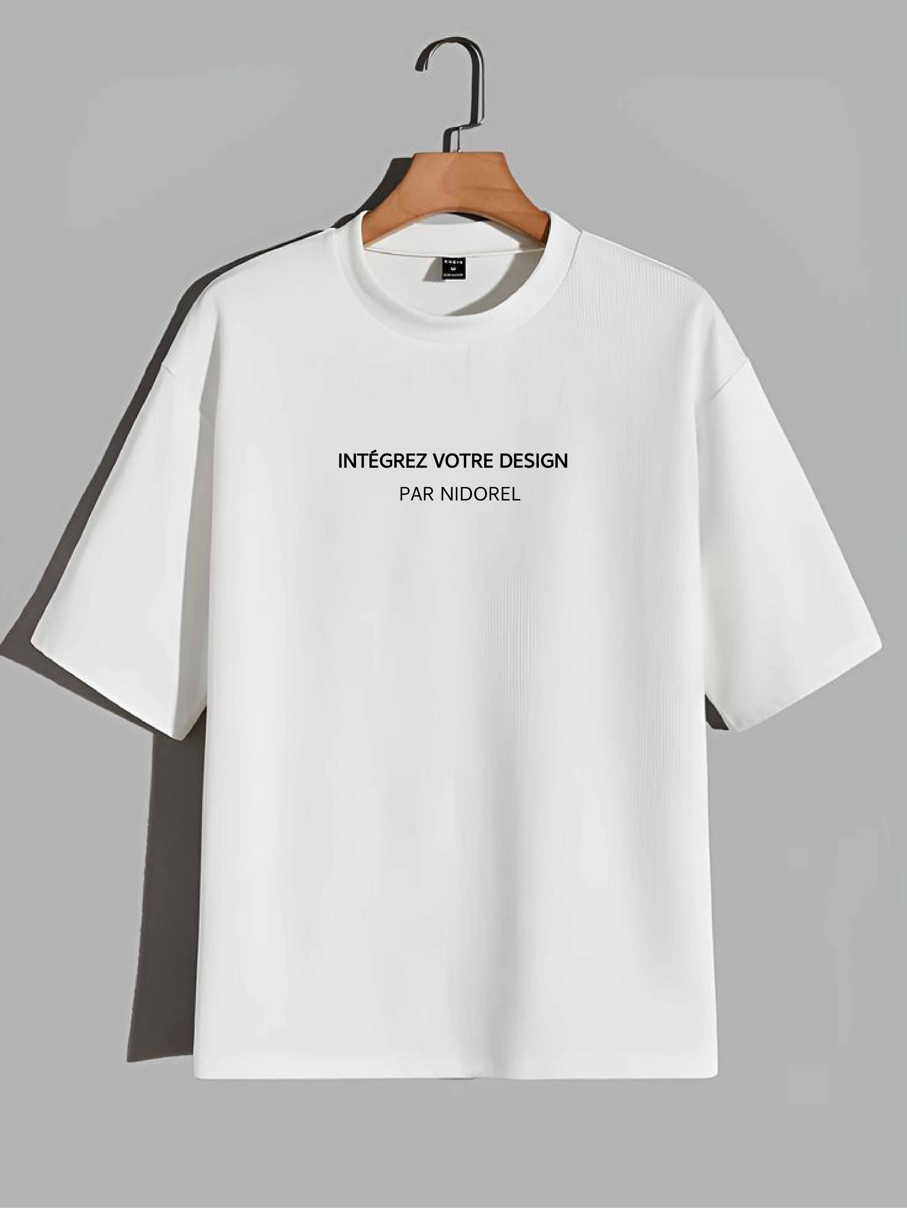 T-shirt lourd oversized - Nidorel